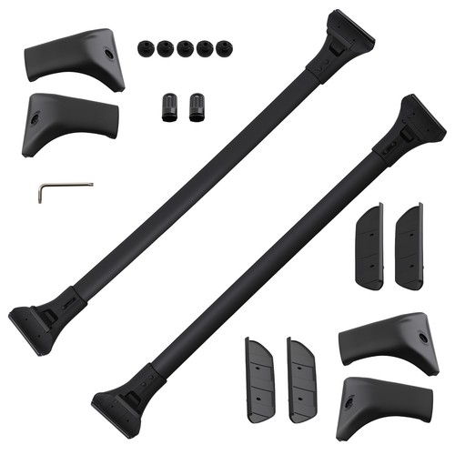 Roof rack cross - roof, black
